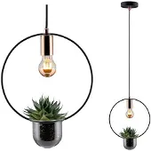 Paulmann Tasja 79748 Pendellampa Speciallampa E27 20 W Koppar, Svart
