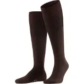 Falke Sockor mörkbrun / vit