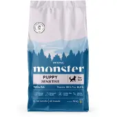 Monster Pet Food Dog Original Puppy Sensitive White Fish 12 kg