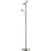 LINDBY Golvlampa , MALEA, dimbara, Metallisk, Vardagsrum, Metall, Modern
