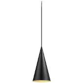 SLV Hänglampa Magico, dimbar, Svart, Vardagsrum / matsal, Aluminium / grå / zink, Modern, Pendellampa