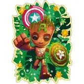 Ravensburger Marvel Wooden Jigsaw Groot 150 Pieces Pussel