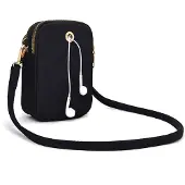 INF Crossbody mobilväska Svart