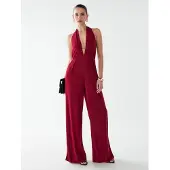BWLDR Jumpsuit 'Mel' röd