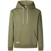 Pepe Jeans för män. PM5800033 Sweatshirt Thyssen grön (M), Casual, Bomull