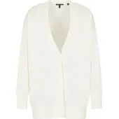 Armani Exchange för kvinnor. XW001438AF11896U1003 Beige stickad cardigan (XS), Casual, Ull, Klassisk
