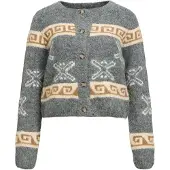 Object Kofta beige / konjak / gråmelerad / vit