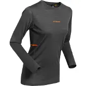 Björn Dählie Women's Performance Wool Long Sleeve Obsidian