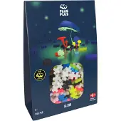 Plus plus Mini - 300 st. - Glow In The Dark - - One Size - Klossar