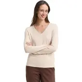 Tom Tailor Basic Tröja Med V-ringning