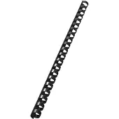 Esselte ComBIND - 12 mm - 32 cm - 21 ringar - A4 (210 x 297 mm) - 95 ark - svart - 100 stk plastbindningskam