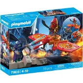 Playmobil Drönarhjälte Mot Ond Ninja Byggspel