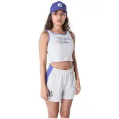 New Era Mlb Floral Rib New York Yankees ärmlös T-shirt