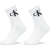 Calvin Klein 2 Pack Soft Cotton Stretch Crew Socks