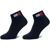 Tommy Hilfiger Flag Quarter Korta Strumpor 2 Par