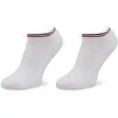 Tommy Hilfiger Ankelstrumpor - 2-pack - Sneakers - Vit - - 39/42 - Strumpor