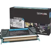 Lexmark toner C748H1CG original cyan 10,000 sidor