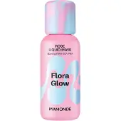 Mamonde Flora Glow Rose Flytande Mask 80 ml — Återfuktande & Lystergivande Flytande Mask för Len, Strålande Hud