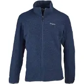 Bergans Men's Rabot Merino Fleece Midlayer Jacket Navy Blue