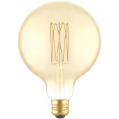 Creative Cables 2700k Golden Carbon Line Long Filament Globe 7w Led-lampa
