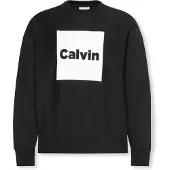 Calvin Klein Premium Fleece Logo Graphic Relaxed Sweatshirt