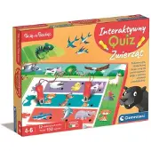 Clementoni Interaktiv quiz DJUR 50942