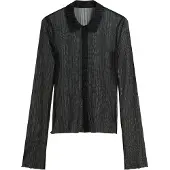 Bershka Blus svart