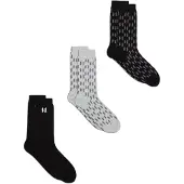 Karl Lagerfeld Sockor grå / svart