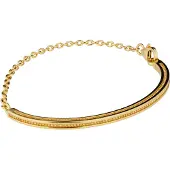 Lumoava Aina förgylld armring 65x3mm L63259700180