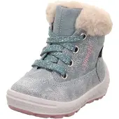 Superfit Stövel 'Groovy 2.0' pastellgrön / rosa / silver
