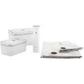 Zwilling Fresh+save Set Med Hällpip Och Lock Till Vakuumförpackare 2.3l 7 Enheter