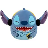 Squishmallows Gosedjur - 20 cm - Stitch m. Hörlurar - - One Size - Gosedjur