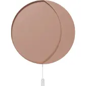 Ferm Living Vägglampa , Neba, dimbara, Rosa / ljusröd, Barnrum, Metall, Modern