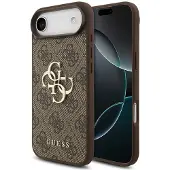 GUESS 4G Big Logo Fodral för iPhone 17 Air - Brun