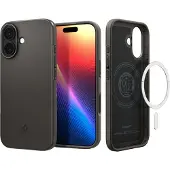 Spigen Mobilskal till iPhone 17 Magsafe Thin Fit - Gunmetal