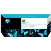 HP 81 (C4933A) gul bläckpatron (original)