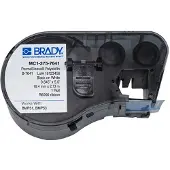 Brady MC-375-7641 värmekrympslang | svart text - vit tejp | 16,4mm x 2,13m (original)