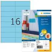 Herma Etiketter 105 x 37mm | blå | 4258 | 1.600st