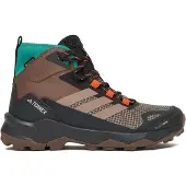 Adidas - Vandringsskor dam - Skychaser AX5 Mid GTX Climawarm+ W Earth Strata/Trace Brown/Pure Teal för UnisexUll - Storlek 4 UK - Brun