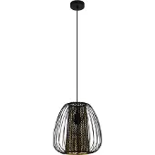 Eglo CURASAO PENDEL E27 Ø335 SVART/GULD