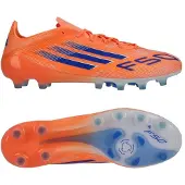 Adidas F50 Elite Ag Coral Blaze - Beam Orange/lucid Blue/vit - Konstgräs (Ag), storlek 48