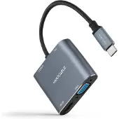 Nanocable Usb-c Till Hdmi/vga/usb-konverter 10.16.4304