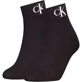 Calvin Klein 2 Pack Soft Cotton Stretch Ankle Socks