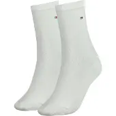 Tommy Hilfiger Strumpor - 2-pack - Casual - Vit - - 35/38 - Strumpor