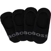BOSS Two-pack of invisible socks in a cotton blend