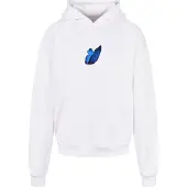 Mister tee Le Papillon Heavy Oversize Tröja Med Huva