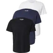 Wrangler 112371481 Regular Fit T-shirt Med Korta ärmar 3 Enheter