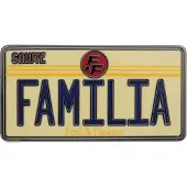 Fanattik Fast &amp; Furious Familia Registreringsskylt Pin