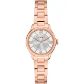 Fossil Analog klocka 'GILMORE' roséguld / grå / vit