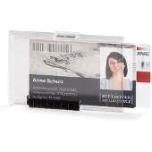 Durable Korthållare duo utan textilband | | 10st